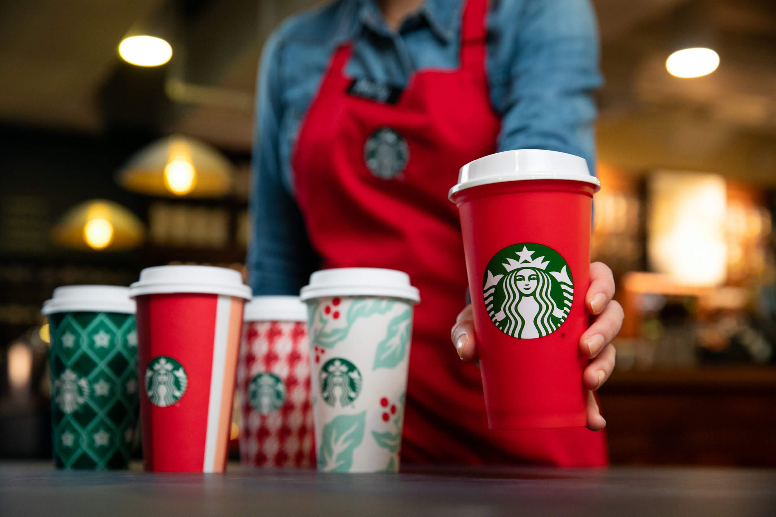 A Look at Every Starbucks Winter Holiday Cup By Year from 1997 to 2019